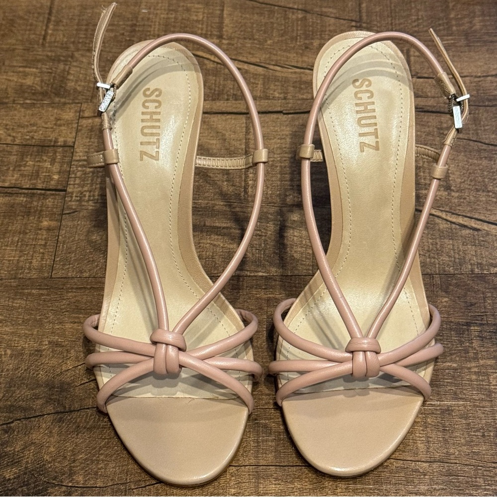 SCHUTZ Women's Blush Strappy Heels